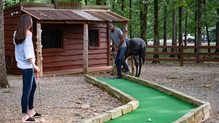 Old West Town Mini Golf in Broken Bow