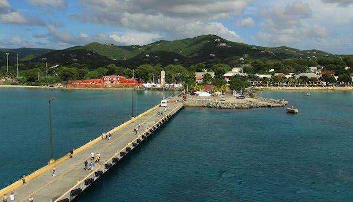 Frederiksted Pier in St Croix