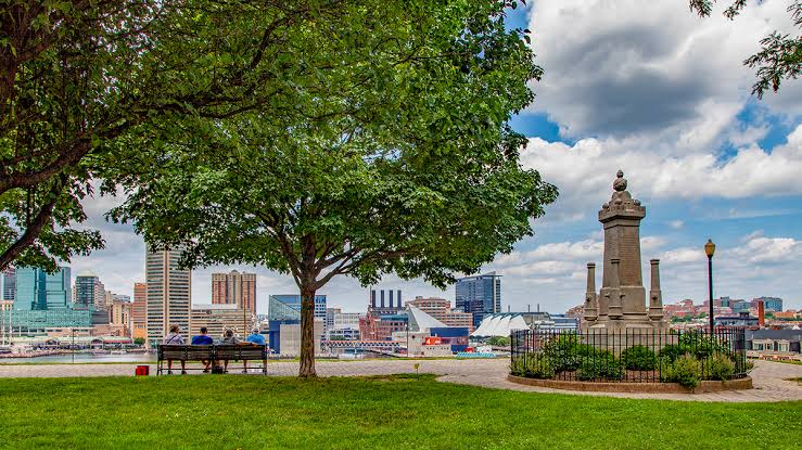 Federal Hill Park in Baltimore