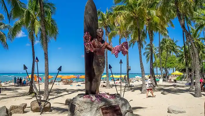Duke Kahanamoku Statue, Waikiki