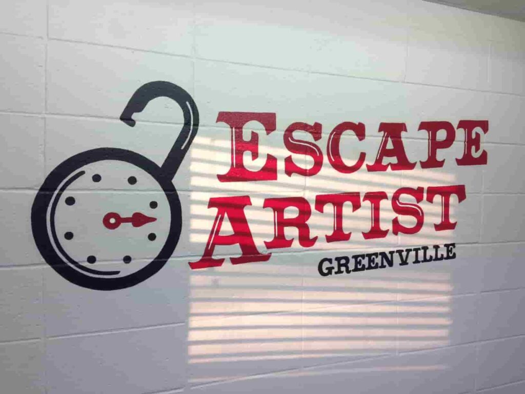 Escape artist greenville