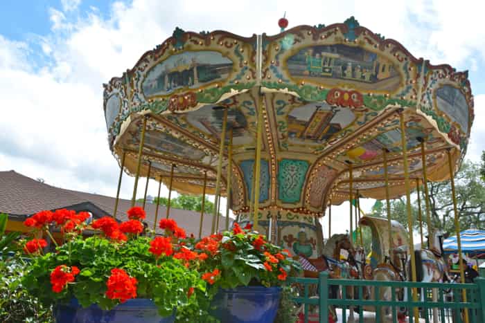 Marketplace Carousel and Train