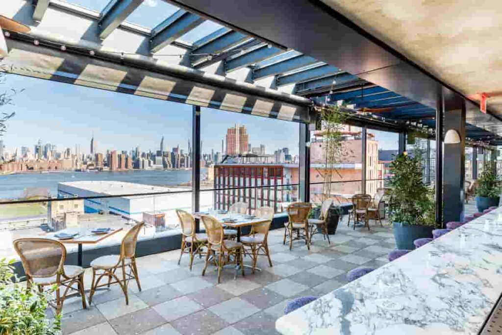 Rooftop restaurants in NYC