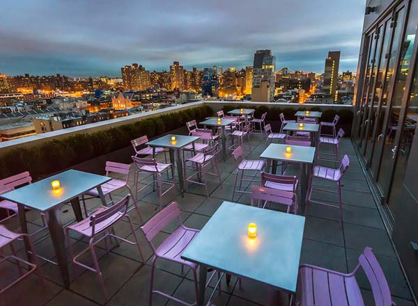 Rooftop brunch spots in NYC