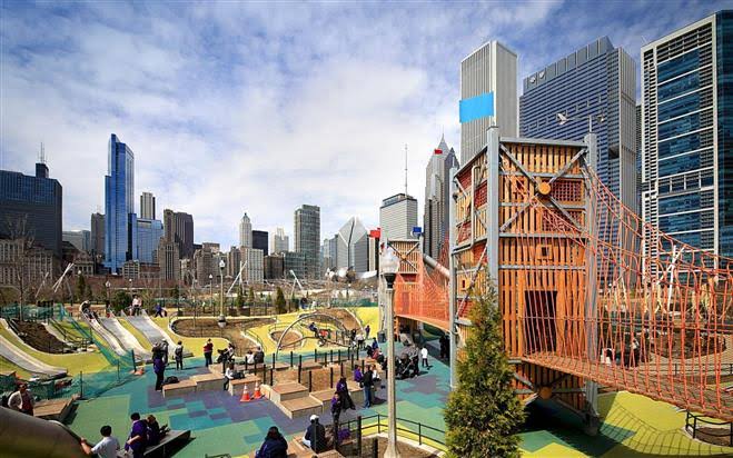 Maggie Daley Park, Chinatown, Chicago