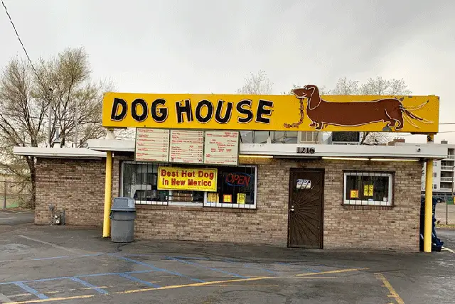 Dog house drive in